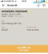 Ảnh Bán 2 vé Avengers phòng chiếu Cine&Suite CGV Hoàng Văn Thụ