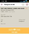 Ảnh Pass 2 vé vip fast and furious: hobbs and shaw trưa thứ 7