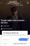 Ảnh Pass vé live concert Truyện Ngắn Hà Anh Tuấn Sài Gòn