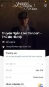 Ảnh Vé Thương em Truyện ngắn live concert - Hà Nội