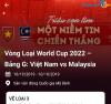 Ảnh 1 vé loại 3 trận Việt Nam - Malaysia