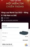 Ảnh Cặp vé Việt Nam-UAE