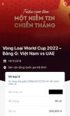 Ảnh Bán 2 cặp vé 200k trận VN - UAE