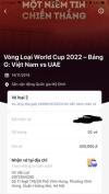 Ảnh Có cặp vé loại 2 400k trận VN vs UAE