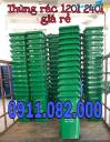 Ảnh Cung cấp thùng rác nhựa, thùng rác 120L 240L giá rẻ nhất tại long an- lh 0911.082.000