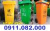Ảnh Thùng rác 40 lít 2 ngăn giá rẻ- sỉ thùng rác 120L 240L 660L giá thấp- lh 0911082000