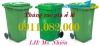 Ảnh Thùng rác nhựa giá rẻ tại Hậu giang- Bỏ sỉ thùng rác 120L 240L 660L giá cạnh tranh- lh 0911082000