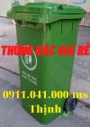 Ảnh Sỉ lẻ thùng rác giá rẻ đồng tháp-thùng rác 120 lít 240 lít lh 0911.041.000
