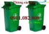 Ảnh Thùng rác nhựa HDPE hàng mới về giá rẻ- thùng rác xanh, cam, vàng- lh 0911082000 Nhiên