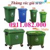 Ảnh Sỉ giá rẻ số lượng thùng rác 120L 240L 660L- thùng rác nắp kín- lh 0911082000