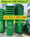 Ảnh Sỉ thùng rác nhựa giá rẻ- Thùng rác 120l 240l 660l giá cạnh tranh- lh 0911082000