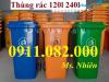 Ảnh Thùng rác giá sỉ- thùng rác y tế,  120L 240L 660L màu xanh nắp kín- 0911.082.000