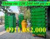 Ảnh Thùng rác nhựa công nghiệp sài gòn giá ưu đãi- thùng rác 120l 240l 660l giá rẻ- lh 0911082000