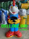 Ảnh Cung cấp thùng rác hình thú giá rẻ tại vĩnh long- thùng rác gấu trúc, chuột micky- lh 0911082000