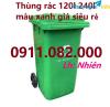 Ảnh Nơi sỉ thùng rác nhựa giá rẻ tại cần thơ- thùng rác 120L 240L- lh 0911082000