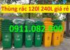 Ảnh Giao hàng nhanh- giá rẻ thùng rác 120l 240l và 660l- lh 0911082000