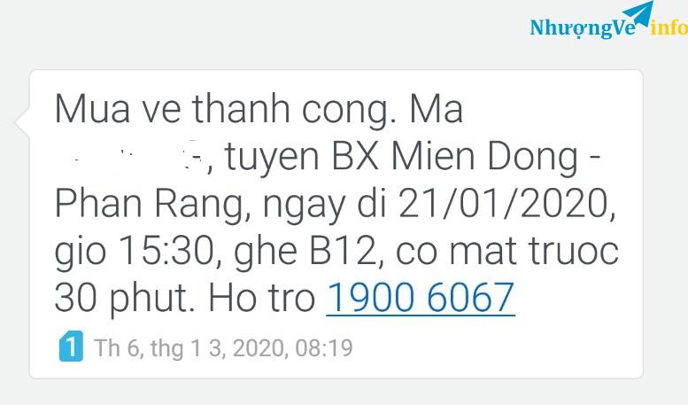 Ảnh CâÌn nhươÌ£ng laÌ£i 1 veÌ SG-Phan Rang 27 têÌt