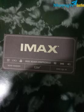 Ảnh Voucher cgv loại imax áp dụng xem cả 2d lẫn 3d