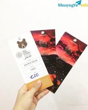 Ảnh Pass vé Brown hàng E concert Hà Anh Tuấn