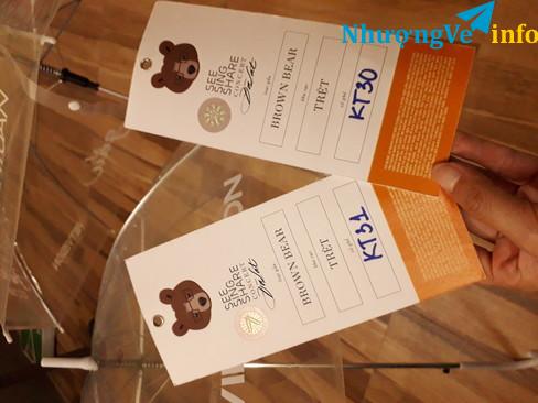 Ảnh Pass 1 vé brown bear concert Đà Lạt HAT