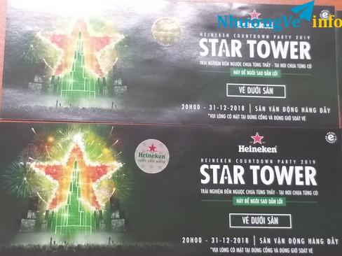 Ảnh Pass lại vé Heineken Countdown Hàng Đẫy