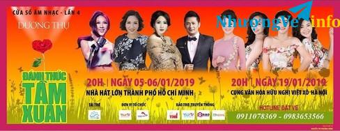 Ảnh Bán vé đêm nhạc Dương Thụ - Đánh thức tầm xuân ngày 19/1/2019 tại cung văn hoá việt xô
