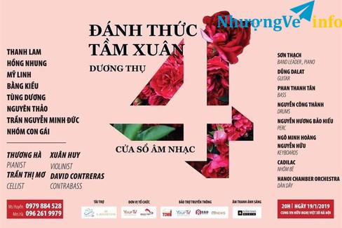 Ảnh Liveshow ca nhạc Đánh Thức Tầm Xuân