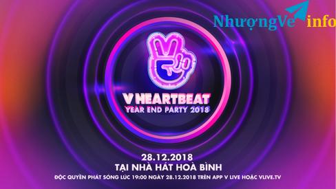 Ảnh cần mua vé Chương trình Vlive 28/12/2018