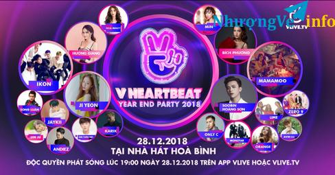 Ảnh CẶP VÉ XEM VLIVE HEART BEAT CONCERT NGÀY 28/12/2018 NHÀ HÁT HÒA BÌNH LIÊN HỆ T (27T): 0938015837