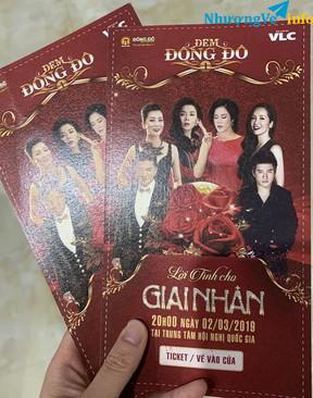 Ảnh Nhượng vé ca nhạc “lời tình cho giai nhân” - 20h ngày 2/3/2019