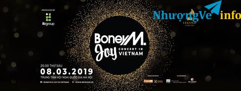 Ảnh Cần Mua lại vé Vé Boney M and Joy ngày 8/3/2019 TTHNQG Hà Nội
