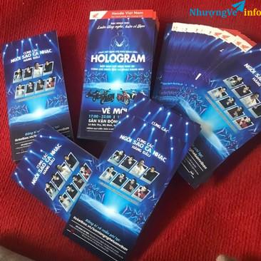 Ảnh VÉ NHẠC HỘI HOLOGRAM TẠI MỸ ĐÌNH 19/01/2018