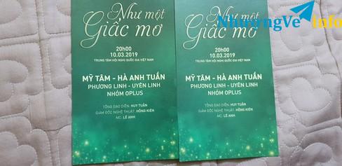 Ảnh Vé ca nhạc như một giấc mơ Mỹ Tâm, Hà Anh Tuấn