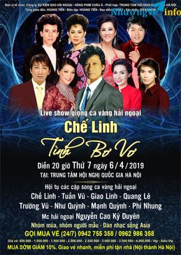 Ảnh CẦN NHƯỢNG LẠI VÉ VIP ĐÊM NHẠC CHẾ LINH 6/4/2019 tại TTHNQG