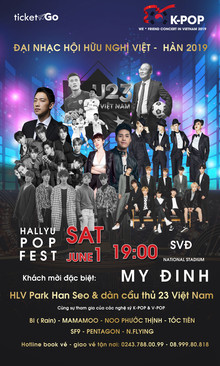Ảnh Bán vé Đại nhạc hội Hữu nghị Việt - Hàn - Kpop We*Friend Concert in Vietnam 2019