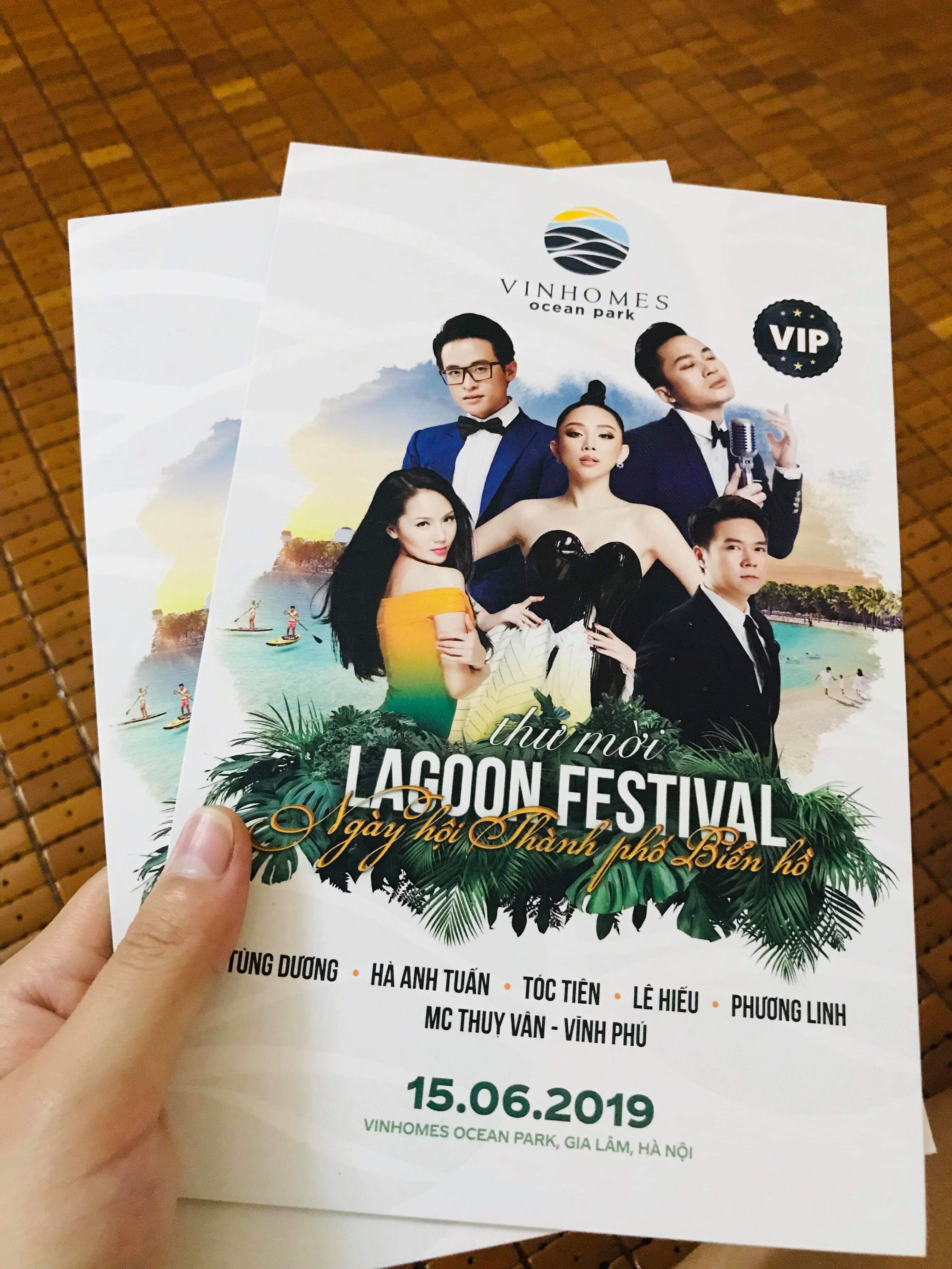 Ảnh Vé VIP Đêm tiệc và nhạc Ngày hội thành phố biển hồ Lagoon festival