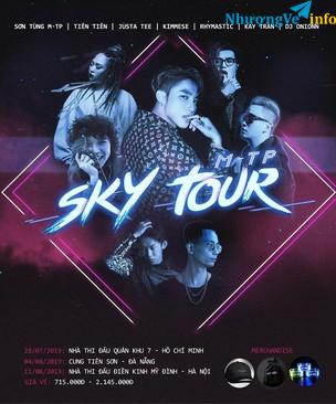 Ảnh Vé VIP - Sky Tour 28.7.2019 TPHCM