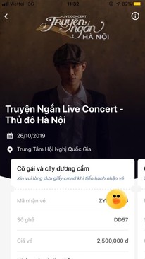 Ảnh Vé cô gái và cây dương cầm - concert Truyện Ngắn - Hà Nội 26/10