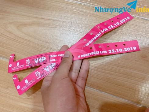 Ảnh Pass vé VIP V HEARTBEAT ngày 25/10 tại nhà hát Hoà Bình