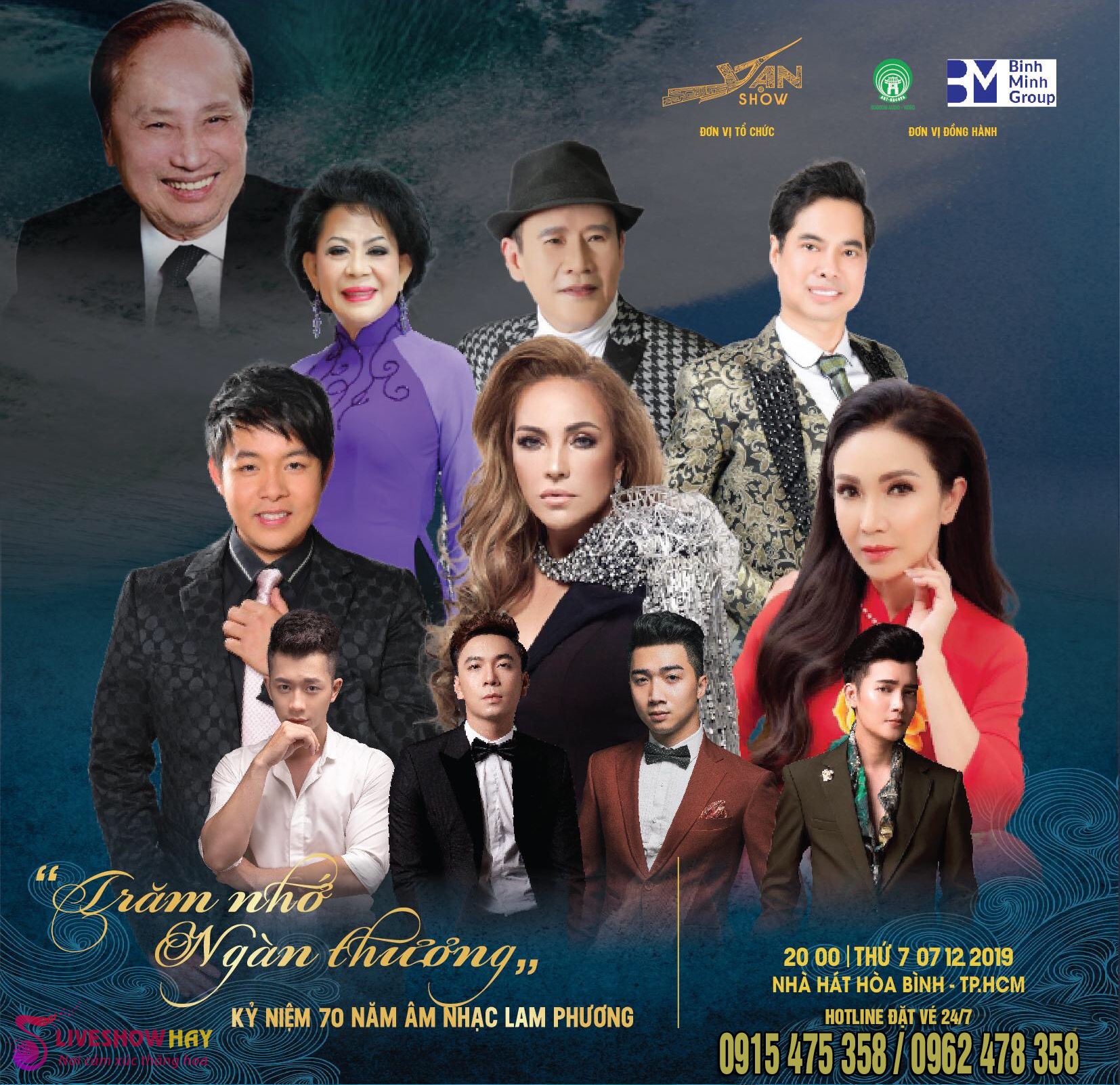 Ảnh Sơ Đồ Giá Vé Đêm Nhạc Lam Phương TP Hồ Chí Minh 7/12/2019- Trăm Nhớ Ngàn Thương- Vé Đẹp, Vé Chính Thống Từ Ban Tổ Chức