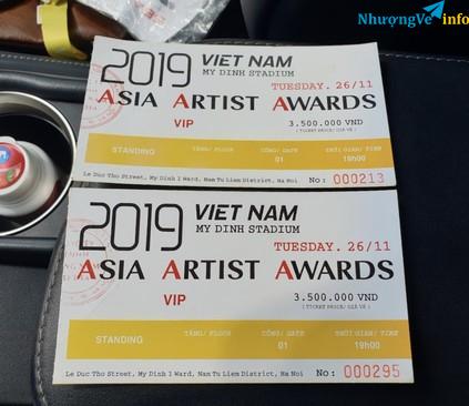 Ảnh Nhượng lại vé VIP AAA