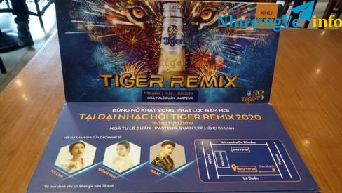 Ảnh Vé VIP Tiger Remix countdown 31/12/2019 : Mỹ Tâm, Đông Nhi, Issac, Đen Vâu,