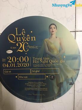 Ảnh Cặp vé Q show - Lệ Quyên ngày 04/1_TTHNQG