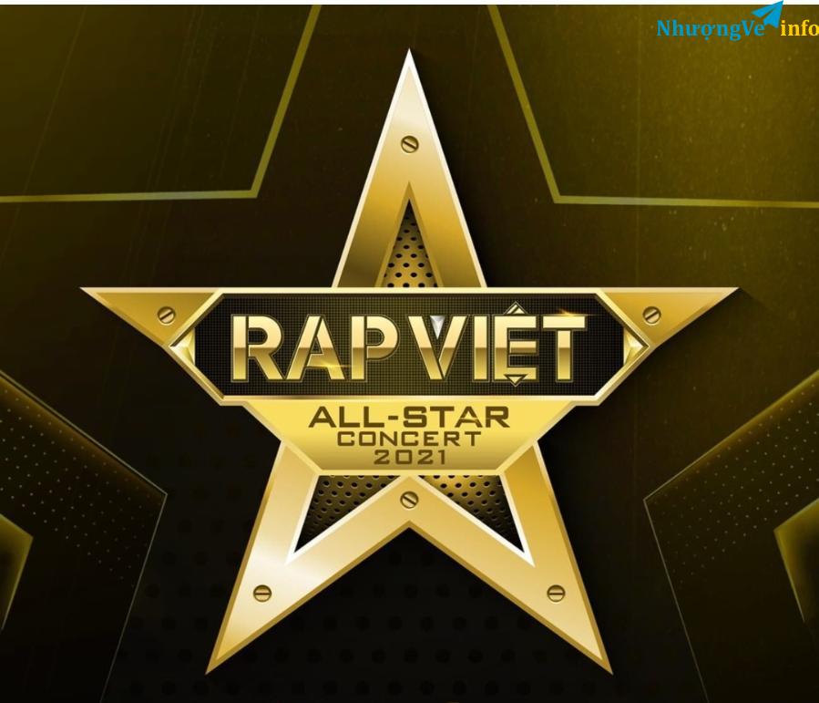 Ảnh Vé Concert Rap Việt All Star 10.4