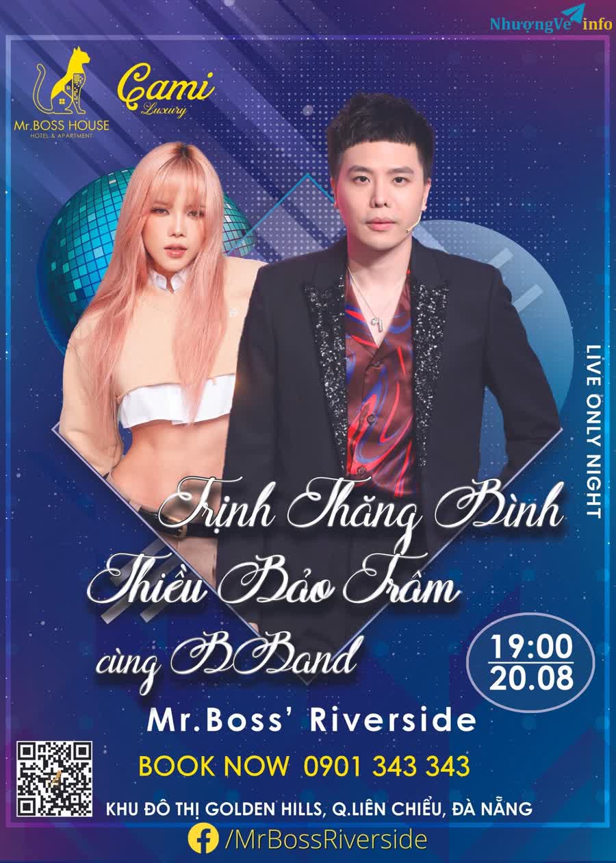 Ảnh Show Trịnh Thăng Bình + Thiều Bảo Trâm