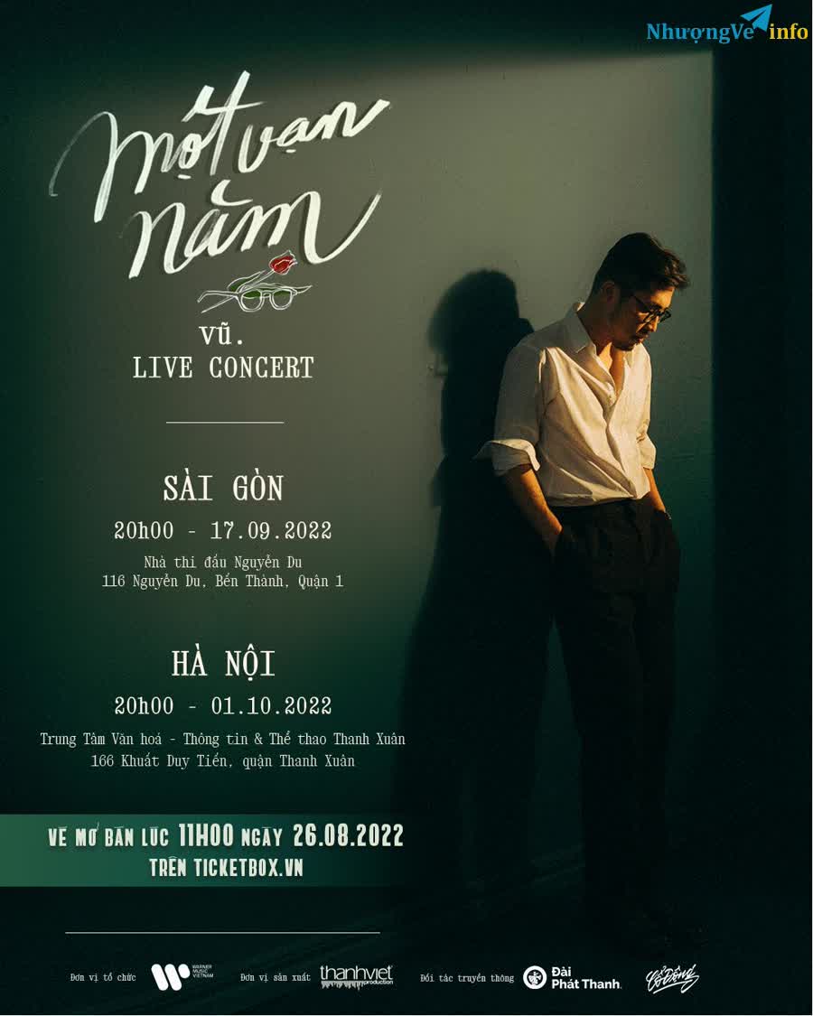 Ảnh Một Vạn Năm Vũ Live Concert HCM