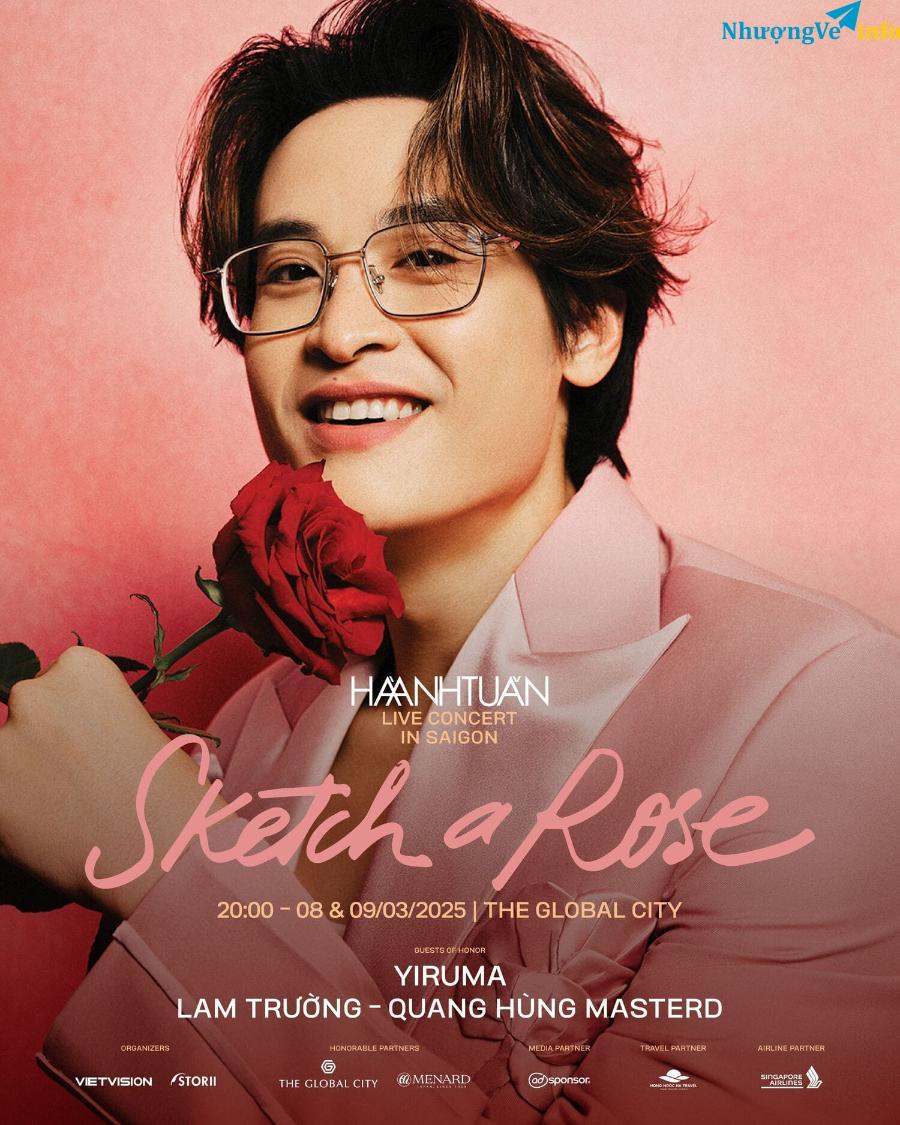 Ảnh Pass lại cặp vé "The World" khu A vip show "Sketch A Rose" ngày 08/03/2025 tại Sài Gòn