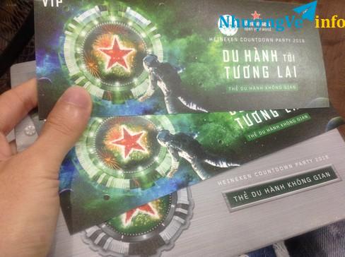 Ảnh Vé Vip Heineken Countdown 2018