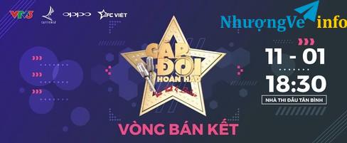 Ảnh Cặp Đôi Hoàn Hảo ngày 11/1/2018 chỉ bán vé VIP và SUPER VIP