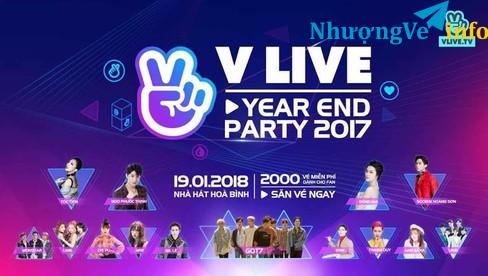 Ảnh Mua vé Vlive Year End Party 19/01/2018